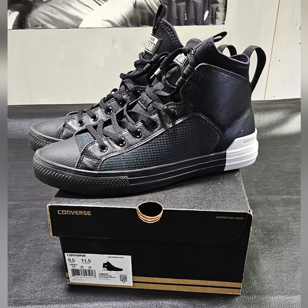 Converse Men's Black High-Top Sneakers